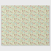 キッチンパターン ラッピングペーパー (フラット)