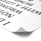 キッチンパンの壁アートのバンプと粉砕 ポスター (角)