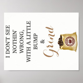 キッチンパンの壁アートのバンプと粉砕 ポスター