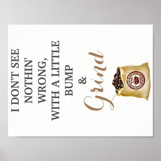 キッチンパンの壁アートのバンプと粉砕 ポスター (正面)