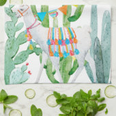 キッチンパーソナライズされたタオルボホラマボヘミアンキャック キッチンタオル (折り畳み)