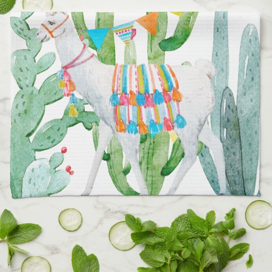 キッチンパーソナライズされたタオルボホラマボヘミアンキャック キッチンタオル (折り畳み)