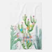 キッチンパーソナライズされたタオルボホラマボヘミアンキャック キッチンタオル (縦)