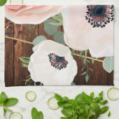 キッチンパーソナライズされたタオル幾何学園バラ キッチンタオル (折り畳み)