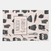 キッチンパーソナライズされたタオル キッチンタオル (横)