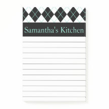 キッチンパーソナライズされたポストItノートのギフト