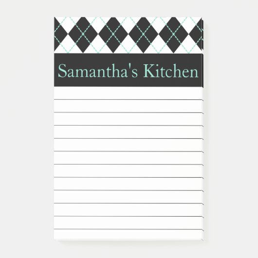 キッチンパーソナライズされたポストItノートのギフト ポストイット (正面)