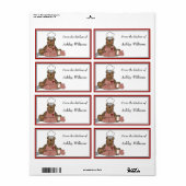 キッチンパーソナライズされたラベルの大きいサイズ ラベル (フルシート)