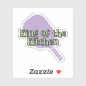 キッチンピックボールパドルのキング シール (シート)
