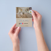 キッチンフィッター配管専門フライヤー チラシ (手)