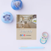 キッチンフィッター配管専門フライヤー チラシ (シングル)