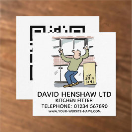キッチンフィッター スクエア名刺