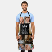 キッチンフォトコラージエプロンのキング エプロン (着用した状態)