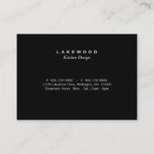 キッチンフォト名刺 名刺 (裏面)