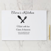 キッチンフードシェフアドレストランカーター名詳細 ペーパーパッド (インサイチュ)