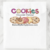 キッチンフードシール – SRF 長方形シール (バッグ)