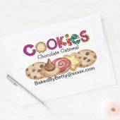 キッチンフードシール – SRF 長方形シール (封筒)