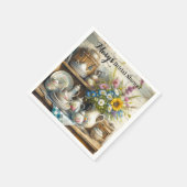 キッチンブライダルシャワーペーパーナプキン スタンダードカクテルナプキン (角)