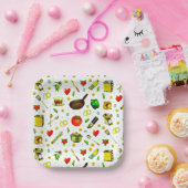 キッチンブライダルシャワー ペーパープレート (パーティー)