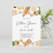 キッチンブライダルシャワー 招待状 (スタンド正面)