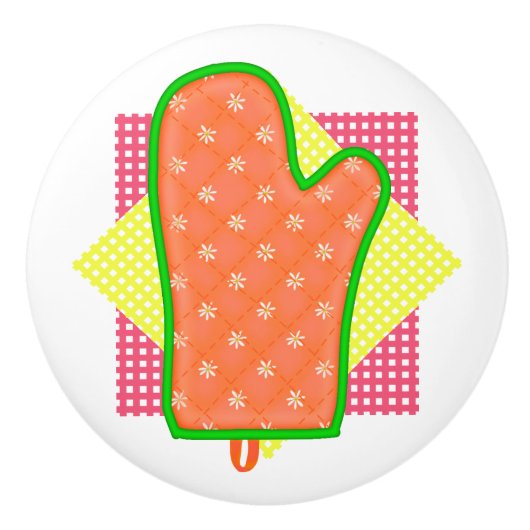 キッチンヘルパー引出しノブ – SRF セラミックノブ (正面)