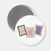 キッチンベーカリーブレックファーストトースターペストリーペストリー マグネット (正面/裏面)