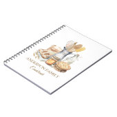 キッチンベーキング器具ファミリーレシピ ノートブック (左側)