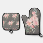 キッチンホルダー 鍋つかみ&鍋敷きセット (正面)