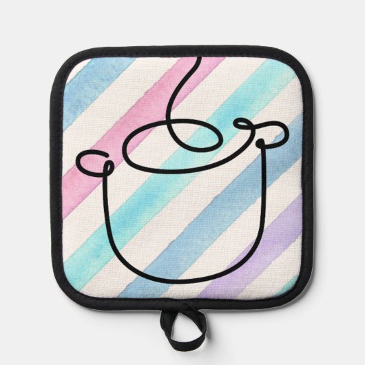 キッチンポットホルダー 鍋敷き (正面)