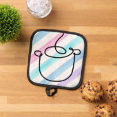 キッチンポットホルダー 鍋敷き (トップダウン)