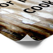 キッチンポユーモアのあるスター引用文調理師それ自身 ポスター (角)