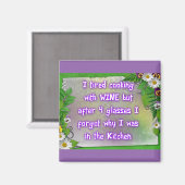 キッチンマグネットのワイン マグネット (正面/裏面)