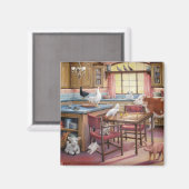 キッチンマグネットの占有 マグネット (正面/裏面)