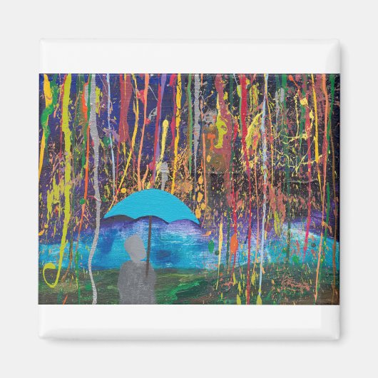 キッチンマグネット絵画ファインアートプリント マグネット (正面)