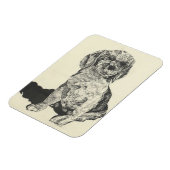 キッチンマグネット、コッカースパニエル犬 マグネット (左側)