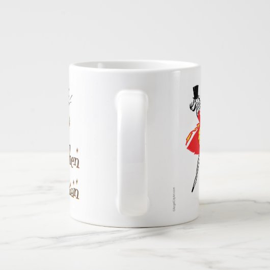 キッチンマジシャンレトロアートジャンボマグ ジャンボコーヒーマグカップ (裏面)