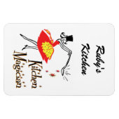 キッチンマジシャンレトロカスタム冷蔵庫用マグネット マグネット (横)