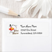 キッチンマジシャン料理カスタム住所 シール (インサイチュ)