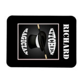 キッチンマジシャン調理師カスタム マグネット (横)