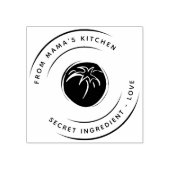 キッチンママ秘密の愛の成分から ラバースタンプ (インプリント)