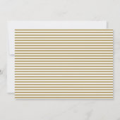 キッチンモダンのブライダルシャワーの招待状を用意する 招待状 (裏面)