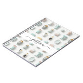 キッチンモダンアイコンのパターンスクリプト名 ノートブック (左側)