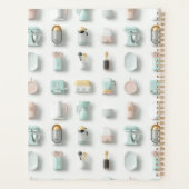 キッチンモダンアイコンのパターンスクリプト名 プランナー手帳 (裏面)