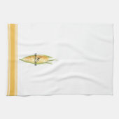 キッチンモダンコーンプンアートタオル キッチンタオル (横)