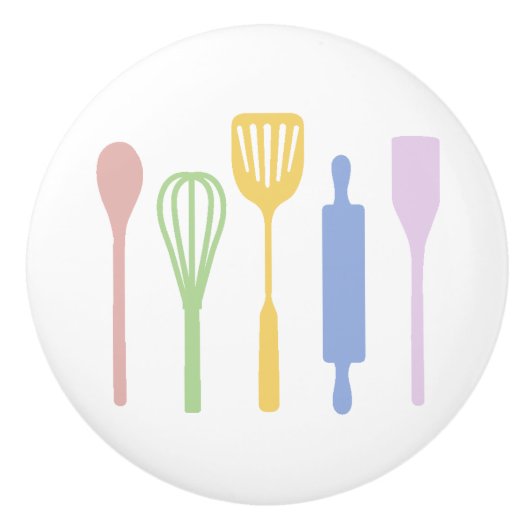 キッチンモダンノブ セラミックノブ (正面)