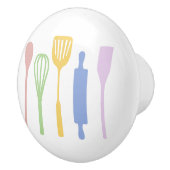 キッチンモダンノブ セラミックノブ (右)