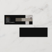 キッチンモダン名刺 スキニー名刺 (正面/裏面)