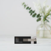 キッチンモダン名刺 スキニー名刺 (スタンド正面)