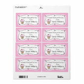 キッチンラベルのパーソナライズされたおごり ラベル (フルシート)