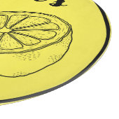 キッチンレモン色で作られた カッティングボード (角)
